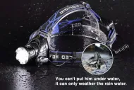 Rechargeable headlamp Headlight Alu ZOOM T6 CREE LED afterglow 800m