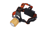 Battery-powered Dual Light Source headlamp - mega strong